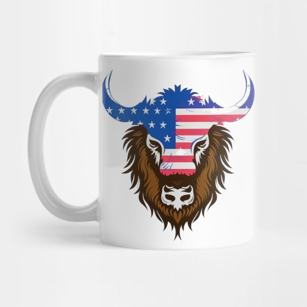 American bison by Spaceboyishere